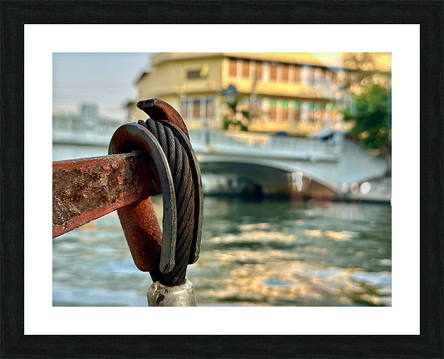 Hooked on this Photo Picture Frame print