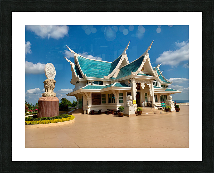 The stylish Wat Pa Phu Kon 1 Picture Frame print