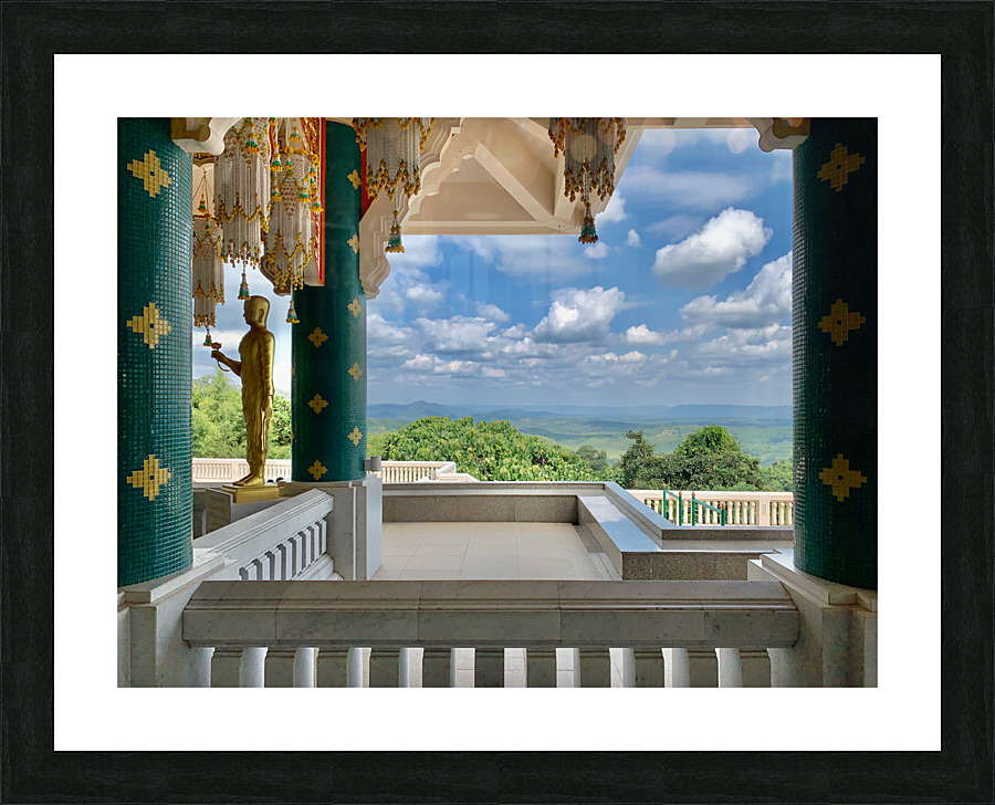 The stylish Wat Pa Phu Kon 6 Picture Frame print