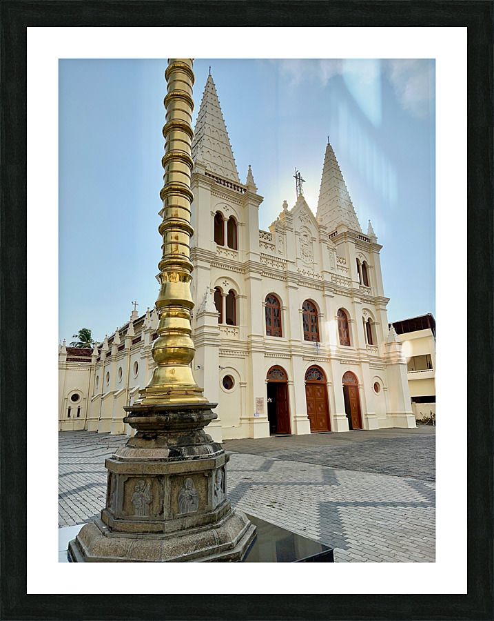 Santa Cruz Cathedral Basilica Fort Kochi 2 Picture Frame print