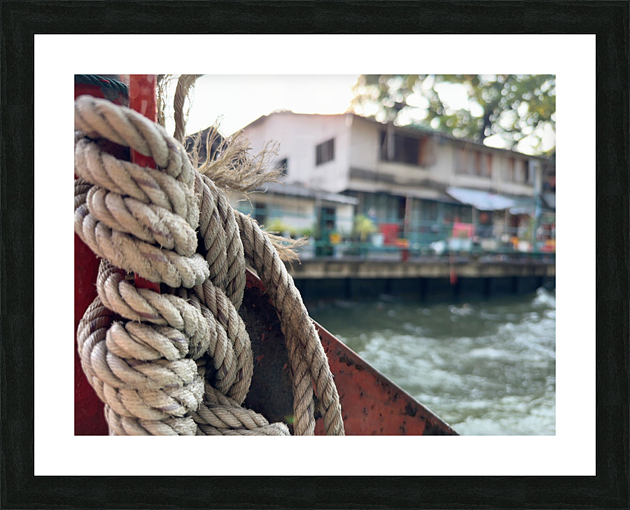 Tied to this Photo Picture Frame print