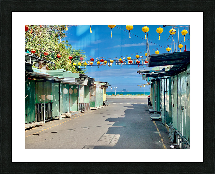 The Island at the End Picture Frame print