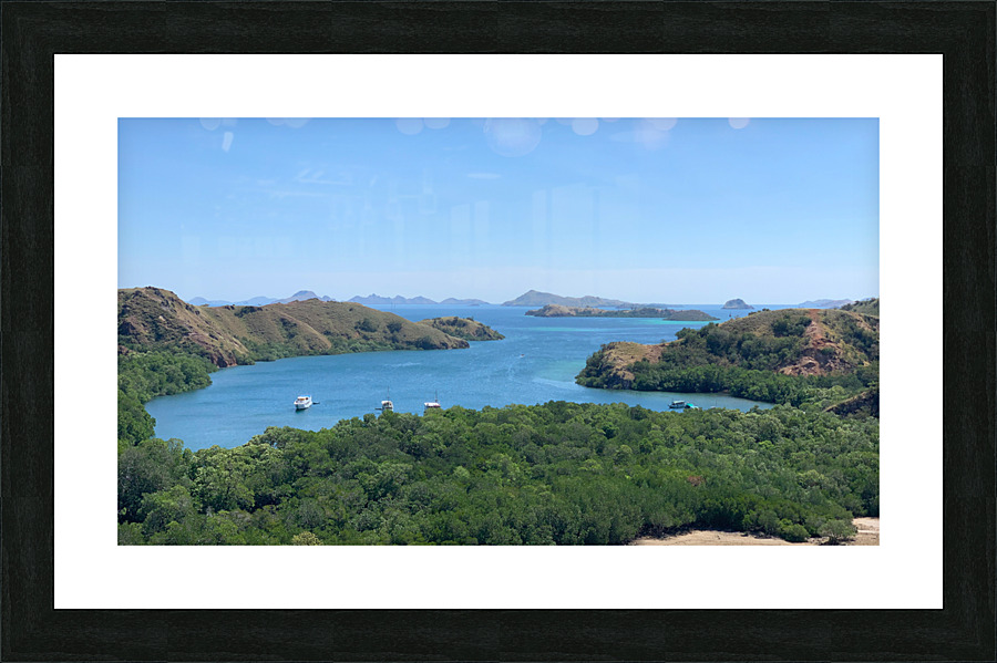 Beautiful Bay Picture Frame print
