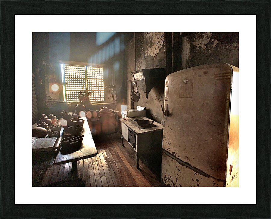 Good Old Kitchen Picture Frame print