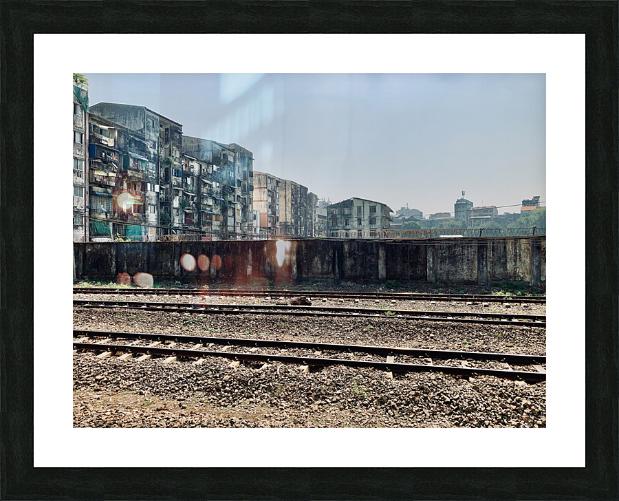 Living by the Railroad Picture Frame print