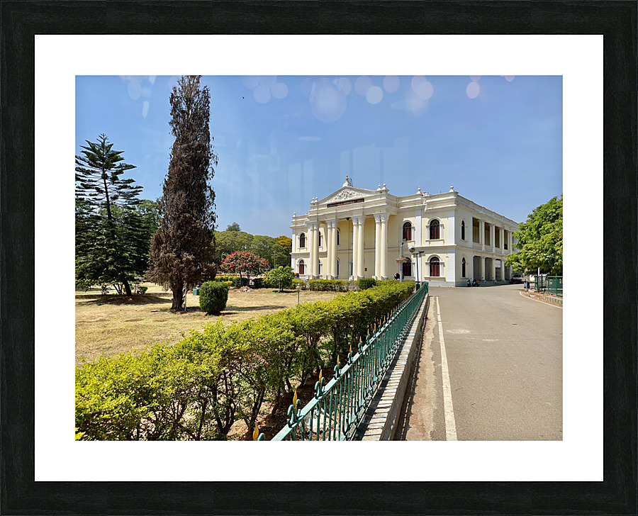 Mysore Town Hall Picture Frame print