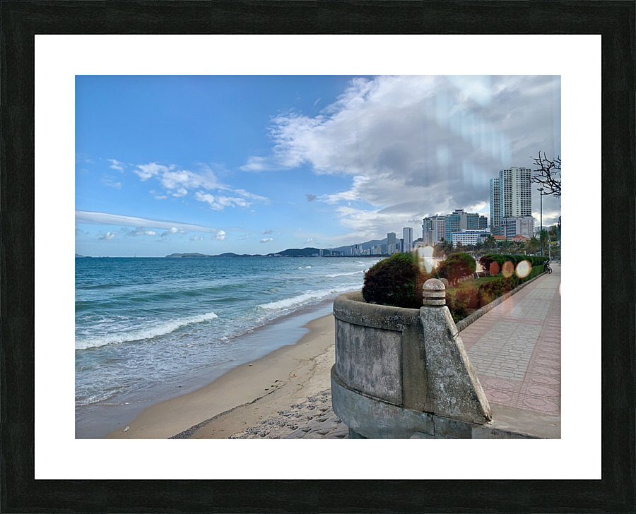 Nha Trang Beach Picture Frame print
