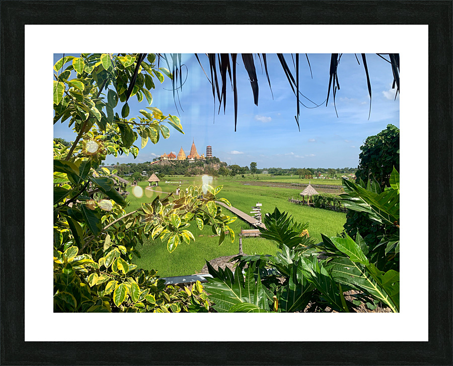 Wat Tham Suea 6 Picture Frame print