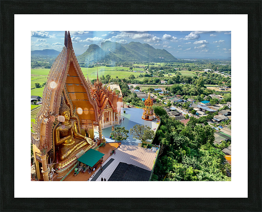 Wat Tham Suea 1 Picture Frame print