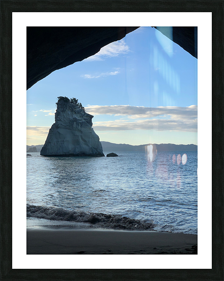 Cathedral Cove New Zealand 4 Picture Frame print