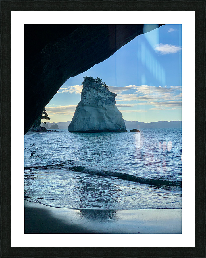 Cathedral Cove New Zealand 2 Picture Frame print