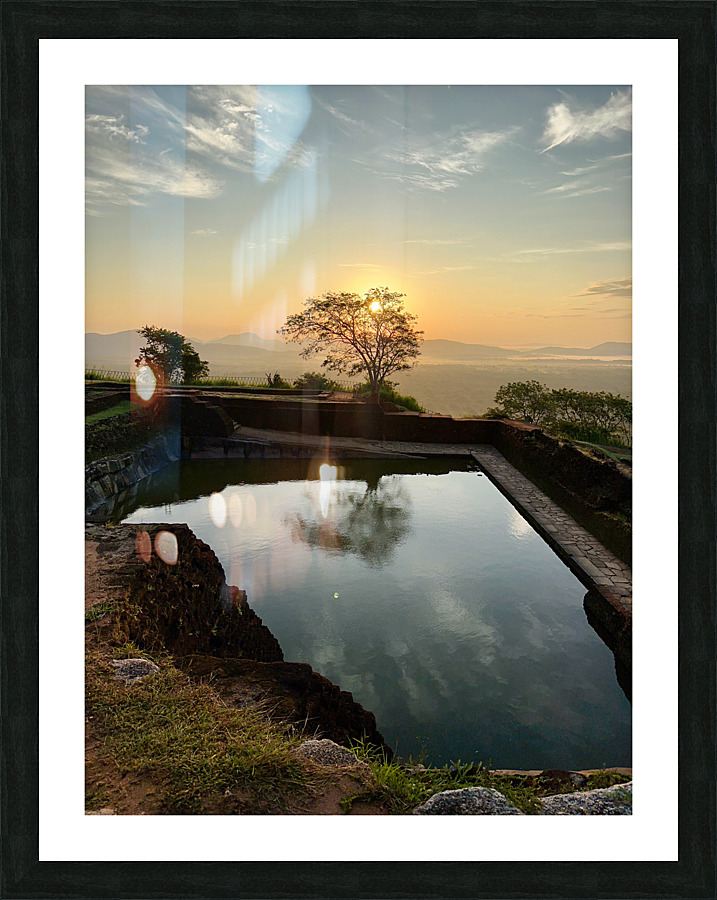Sunrise on Top of Sigiriya Sri Lanka 4 Picture Frame print