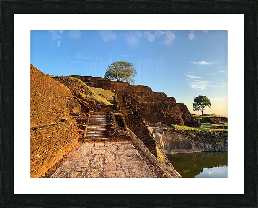 Sunrise on Top of Sigiriya Sri Lanka 9 Picture Frame print