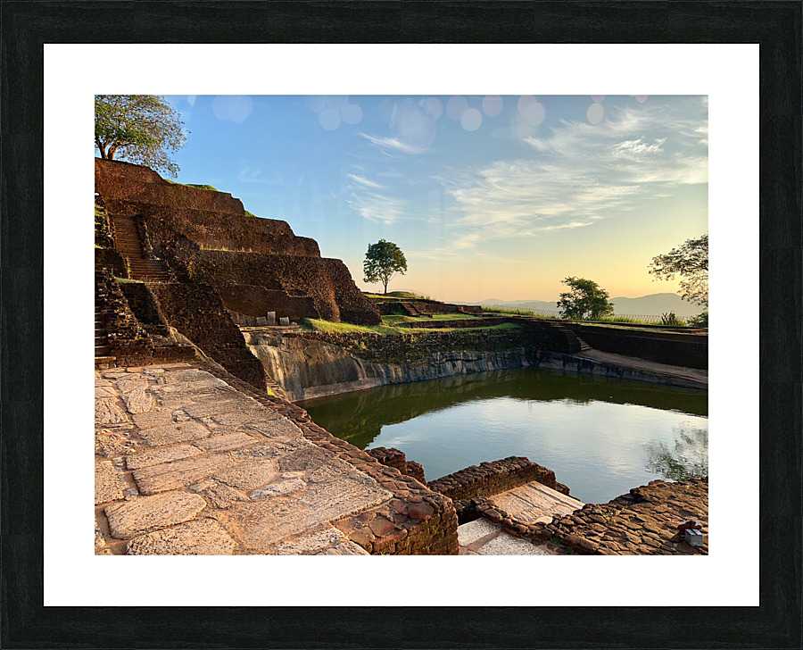Sunrise on Top of Sigiriya Sri Lanka 8 Picture Frame print
