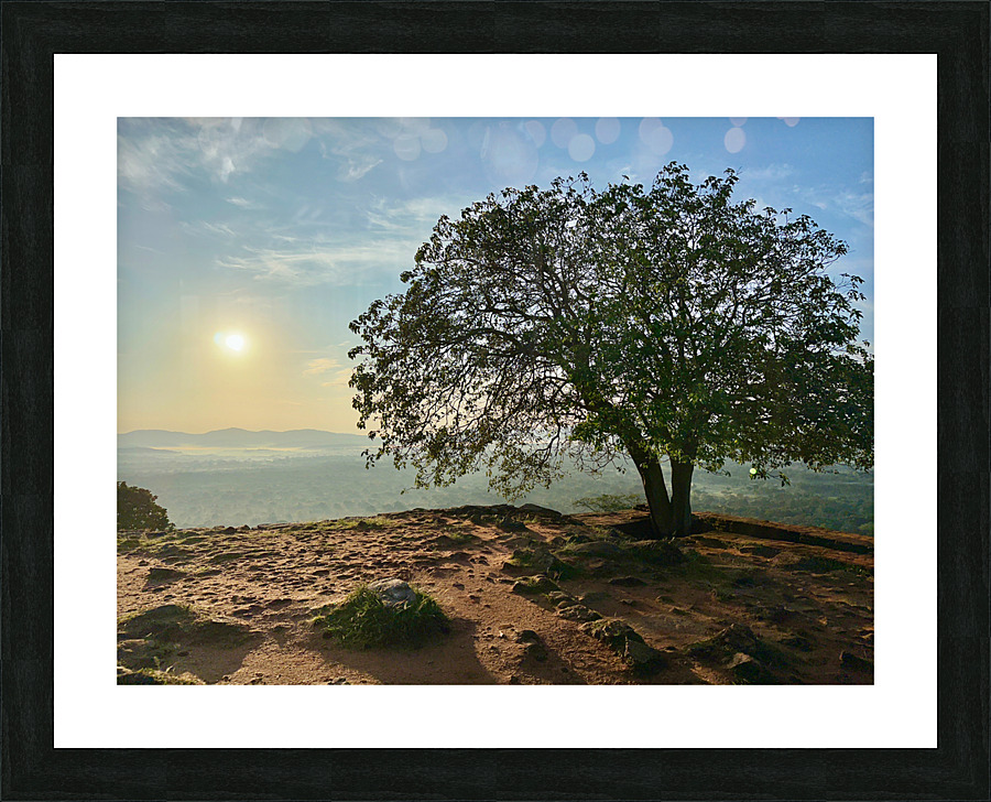 Sunrise on Top of Sigiriya Sri Lanka 12 Picture Frame print