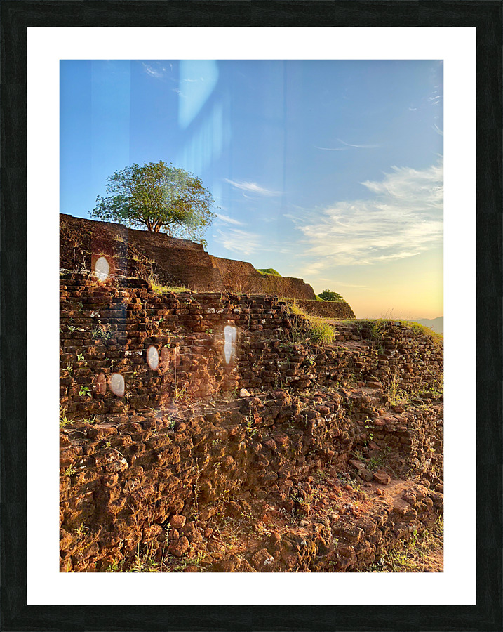 Sunrise on Top of Sigiriya Sri Lanka 13 Picture Frame print