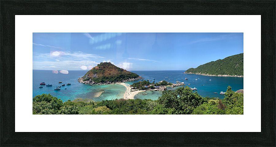 Koh Nang Yuan Island Thailand Picture Frame print