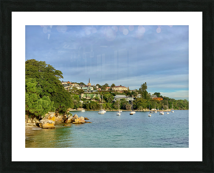 Hermit Beach Australia Picture Frame print