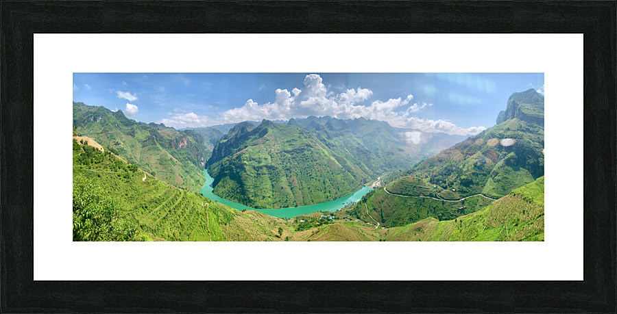 Ma Pi Leng Pass Ha Giang Vietnam 2 Picture Frame print