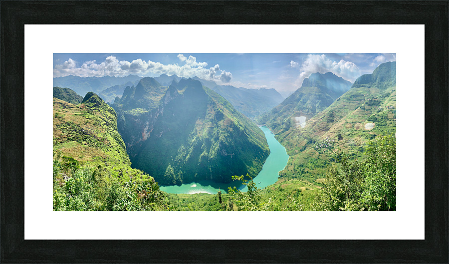 Ma Pi Leng Pass Ha Giang Vietnam 1 Picture Frame print
