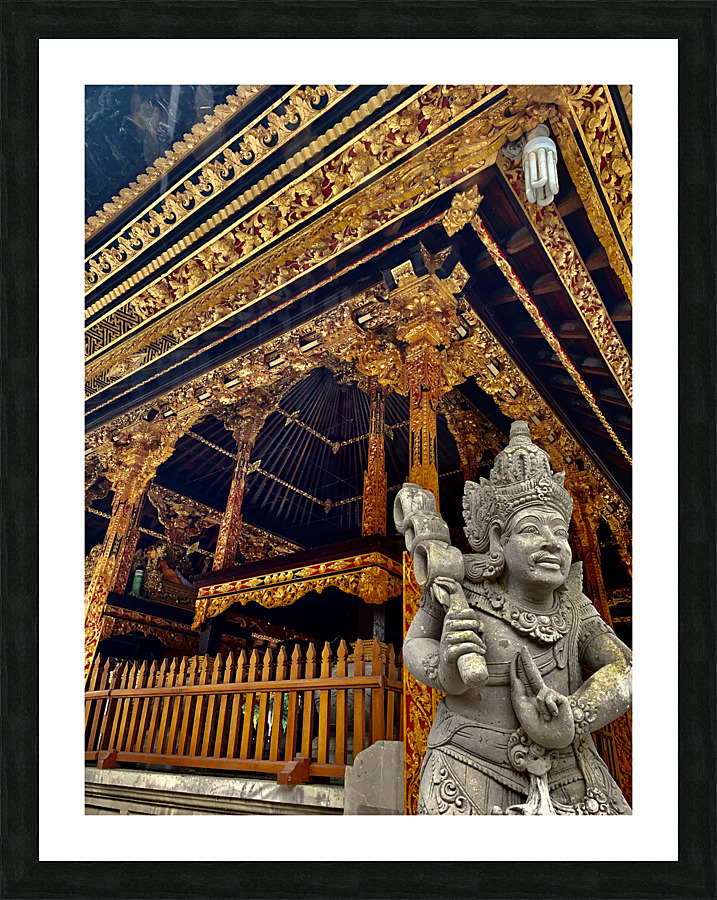 Balinese Temple Picture Frame print