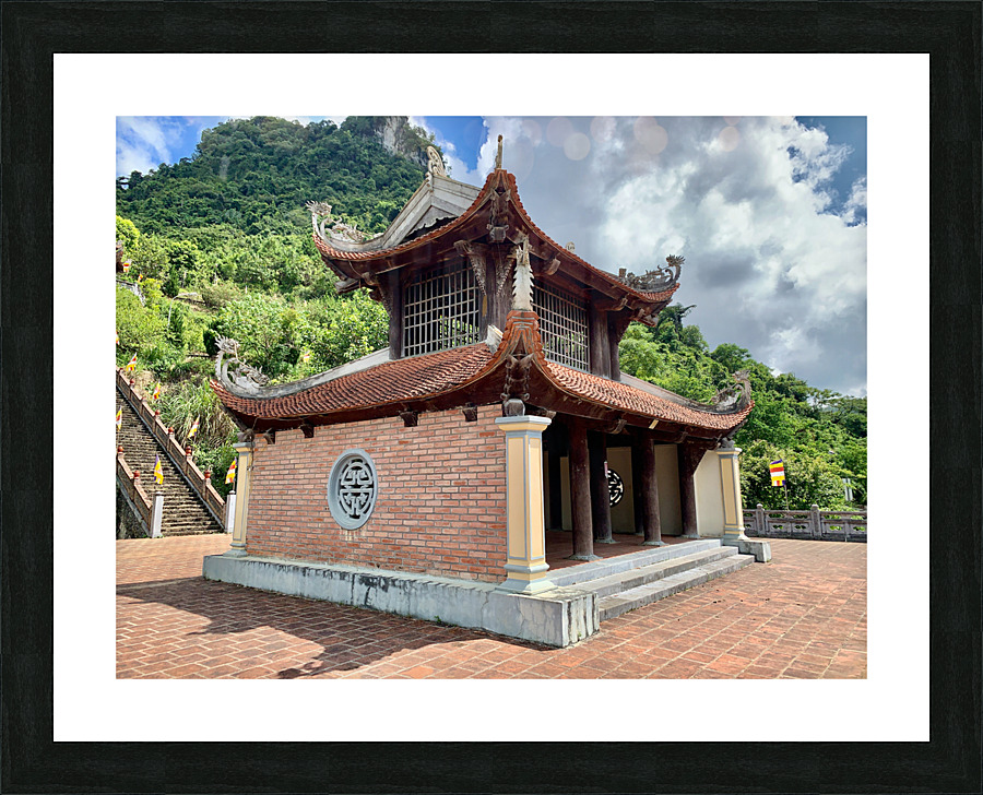 Buddhist Temple Vietnam Picture Frame print