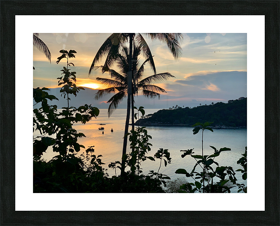 Calm Sunset 2 Picture Frame print
