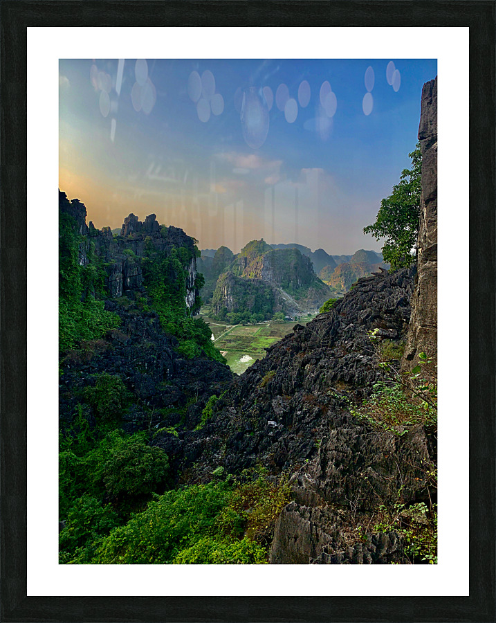 Hang Mua Viewpoint Vietnam 2 Picture Frame print