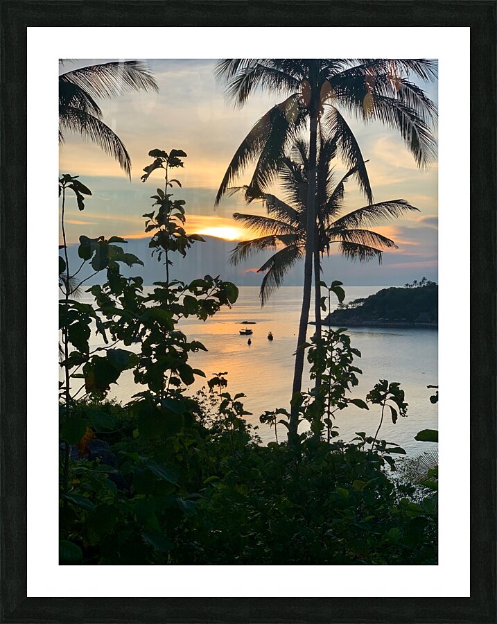 Calm Sunset Picture Frame print