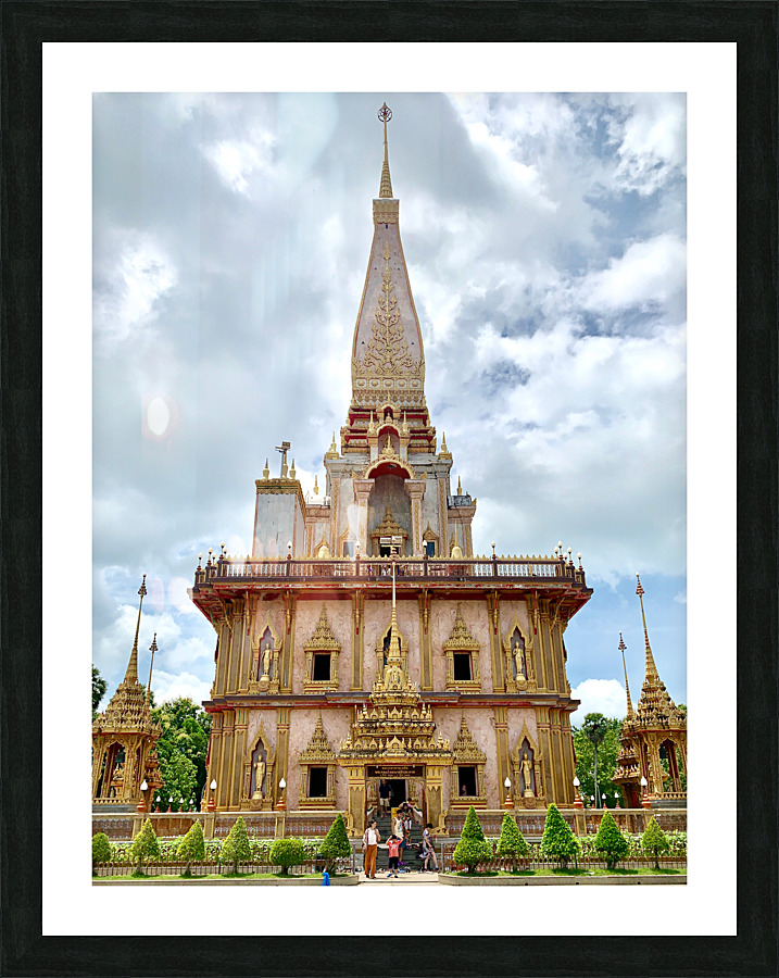 Chalong Temple Phuket Thailand 2 Picture Frame print