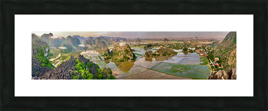 Hang Mua Viewpoint Vietnam 4 Picture Frame print