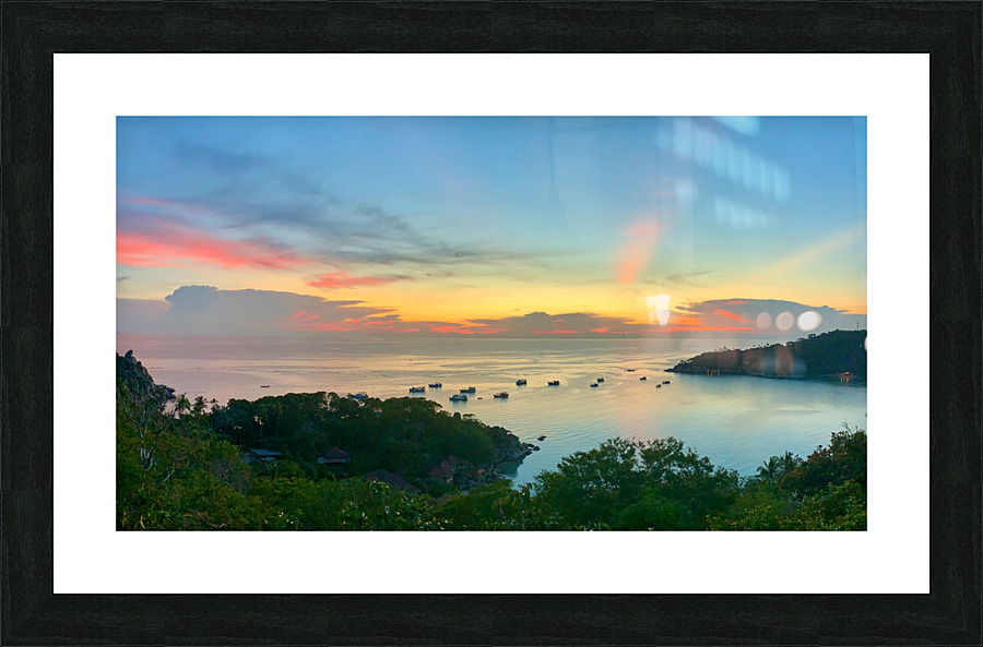 Koh Tao Sunset 2 Picture Frame print