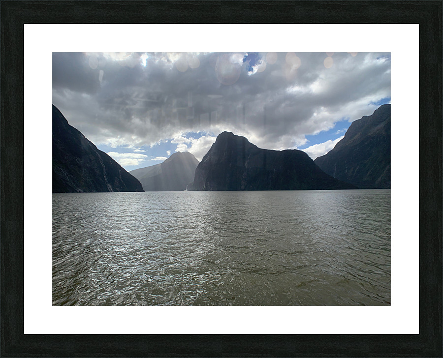Milford Sound New Zealand Picture Frame print