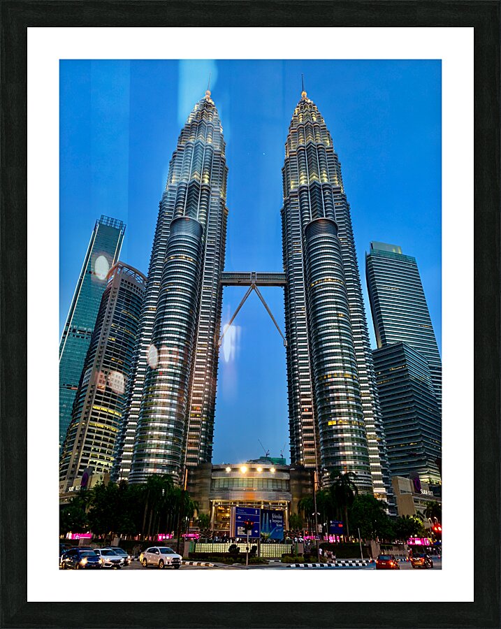 Petronas Twin Towers Kuala Lumpur Picture Frame print
