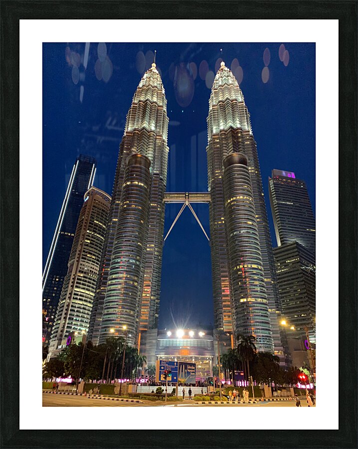 Petronas Twin Towers Kuala Lumpur 2 Picture Frame print