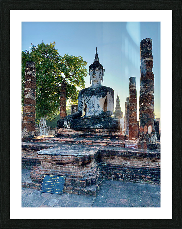 Wat Mahathat Temple Old Sukhothai Thailand 3 Picture Frame print