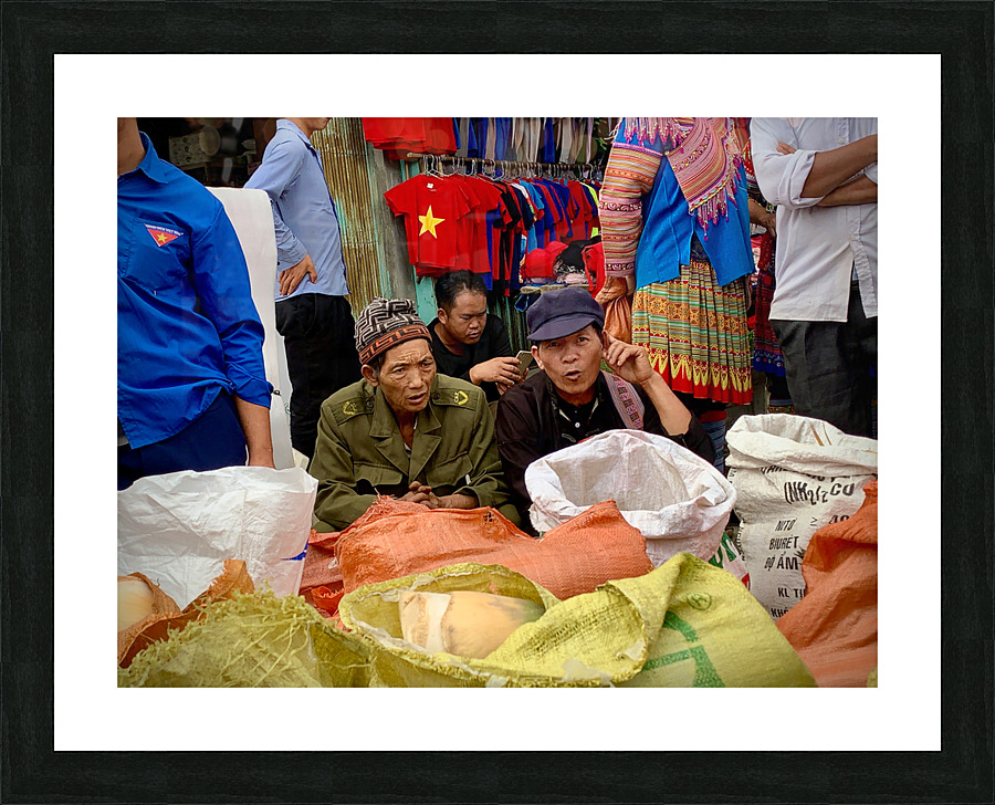 The discussion Picture Frame print