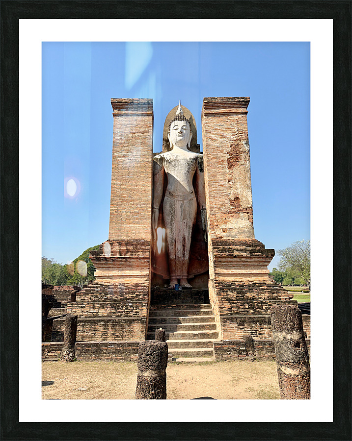 Wat Mahathat Temple Old Sukhothai Thailand 2 Picture Frame print