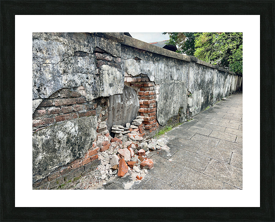 Another Brick in the Wall Picture Frame print