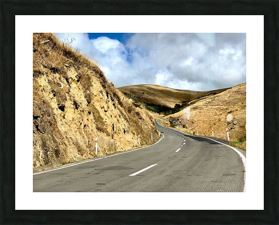 Mountain Highway 2 Picture Frame print