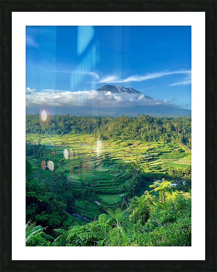 Mount Agung Bali 2 Picture Frame print