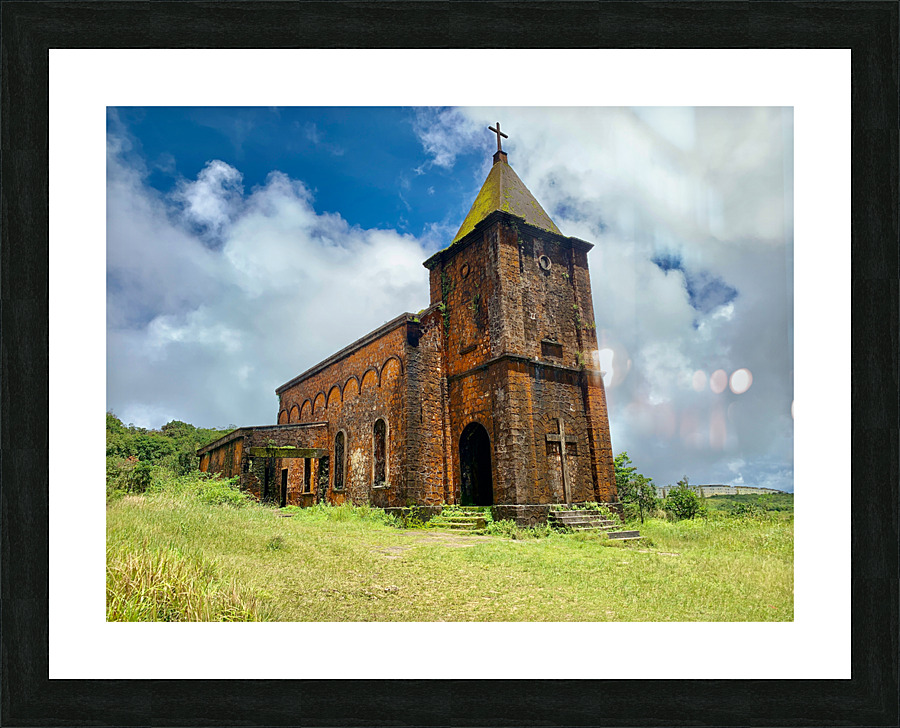 The Bokor Catholic Church Cambodia Impression et Cadre photo