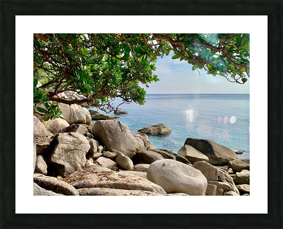 View on the Ocean Picture Frame print