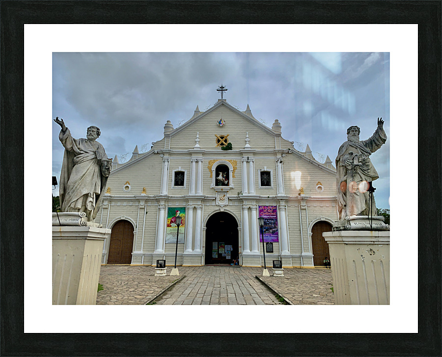 The Vigan Cathedral Picture Frame print