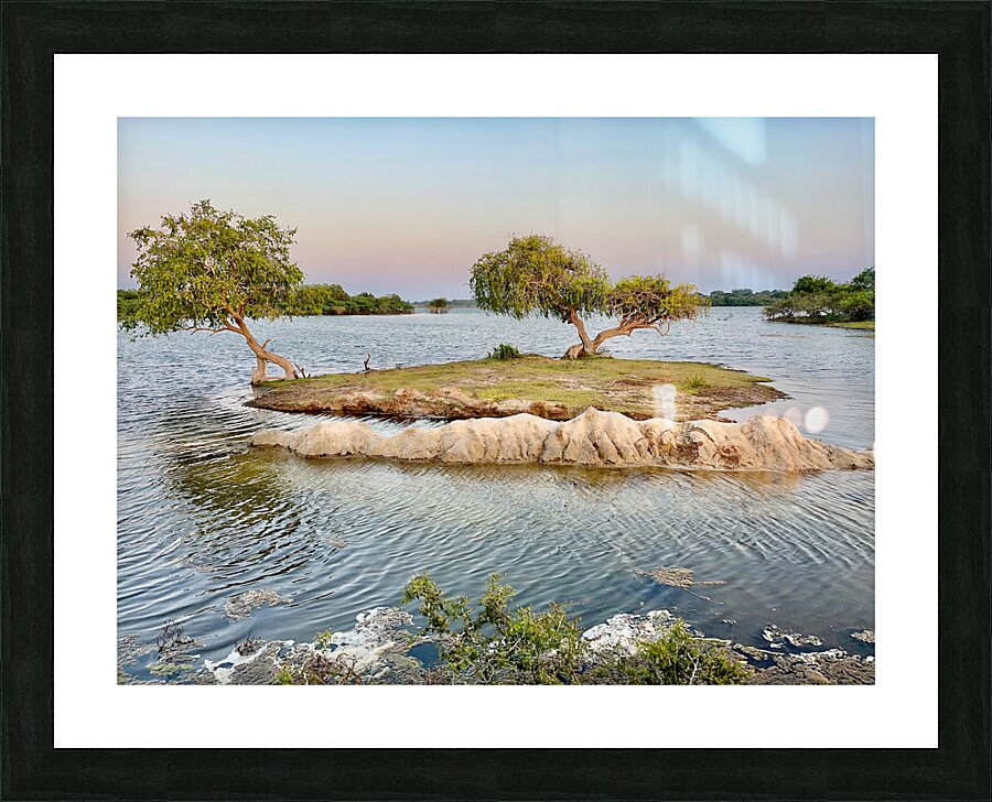 Mini Island Picture Frame print