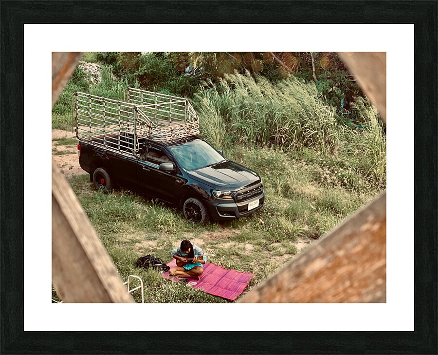 Ukulele Time Picture Frame print