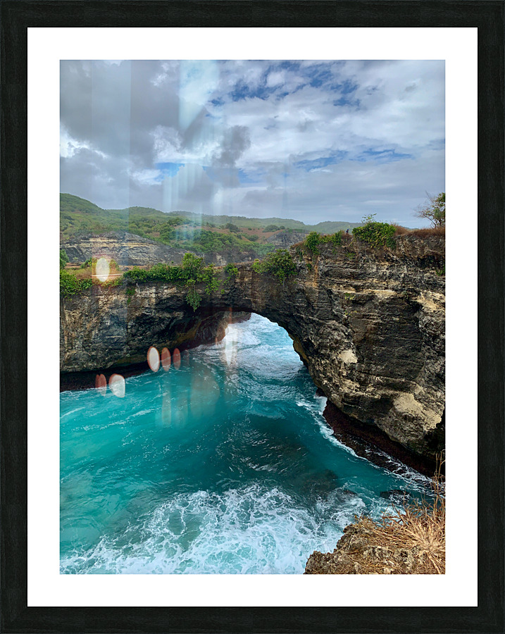 Broken Beach Nusa Penida Indonesia Picture Frame print