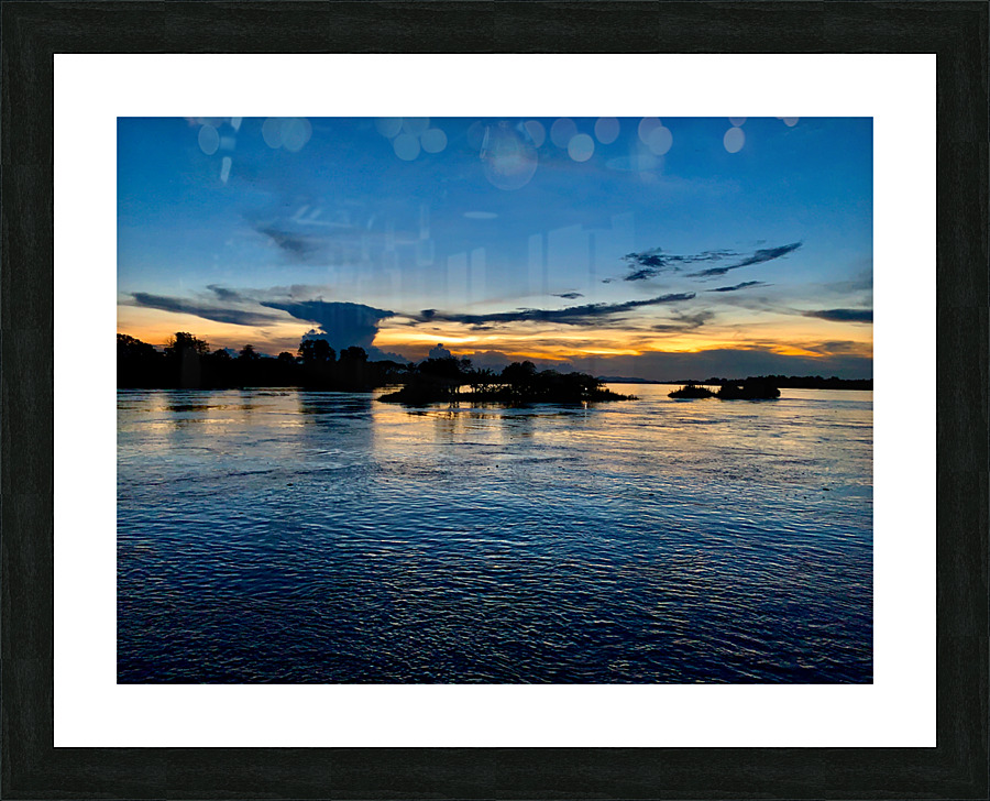 Don Det Sunset 3 Picture Frame print
