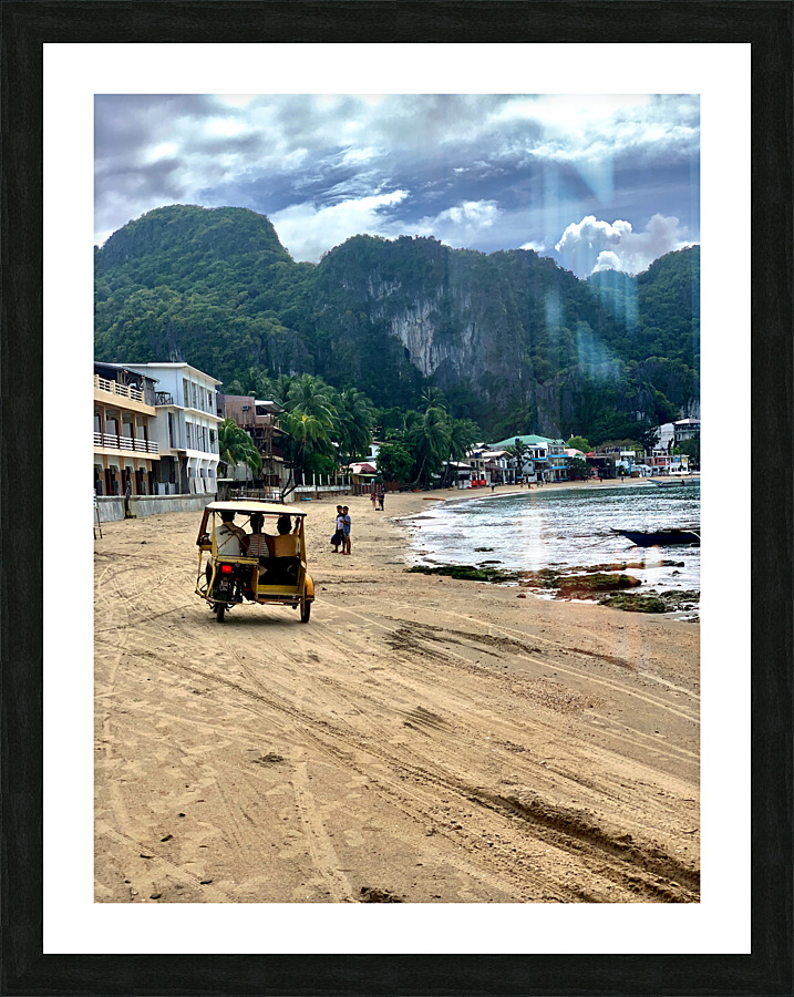 El Nido Beach Philippines Picture Frame print