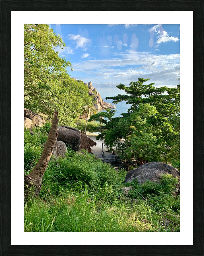 Hidden Gem Bungalow Picture Frame print